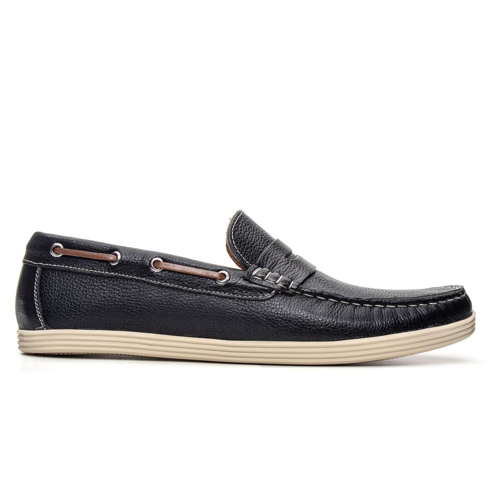 Mocassim Masculino Sider Preto 2582