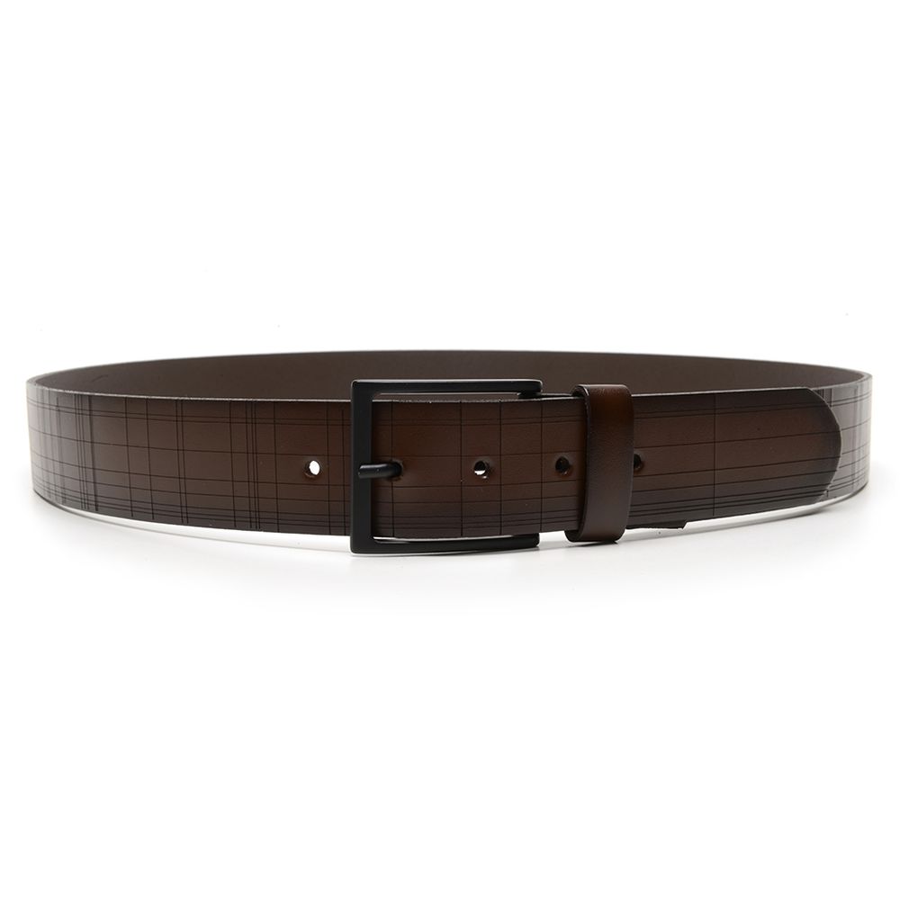 Cinto Masculino de Couro Marrom Moss 40303