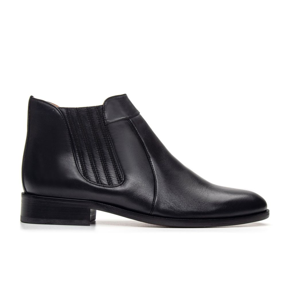 Bota Masculina Social Preta 4003