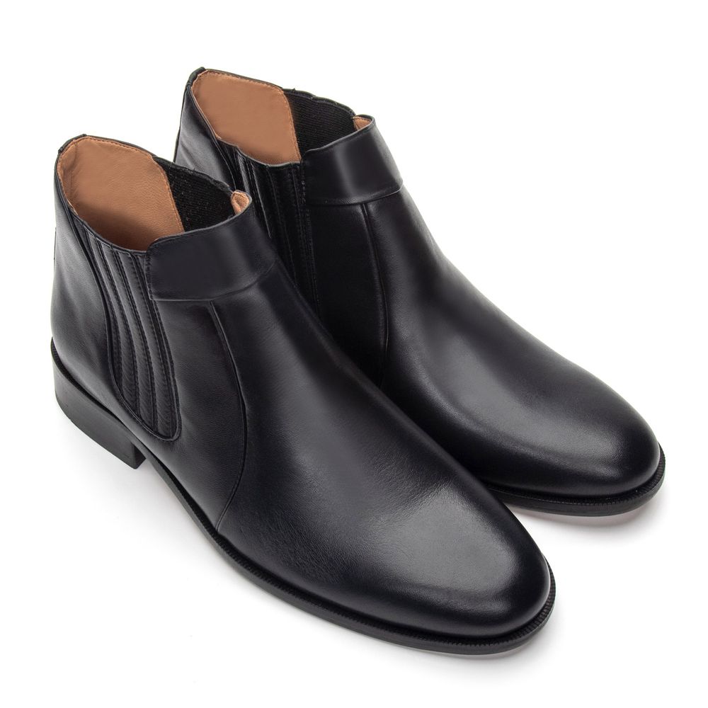 Bota Masculina Social Preta 4003