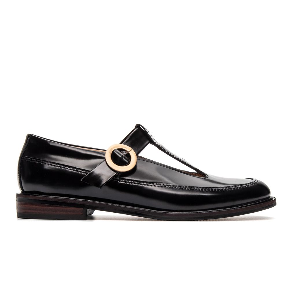 Sapato Feminino Boneca Aurora Preto