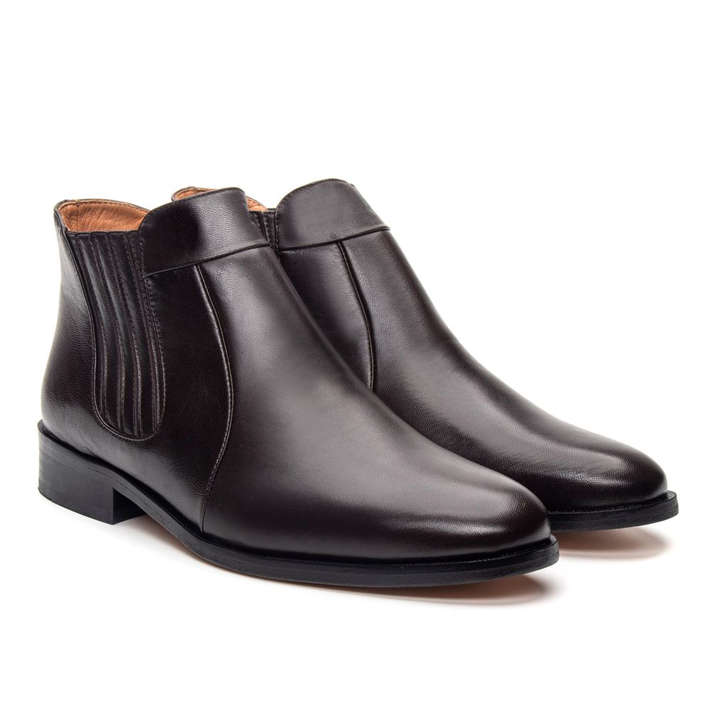 Bota Masculina Social Café 4003