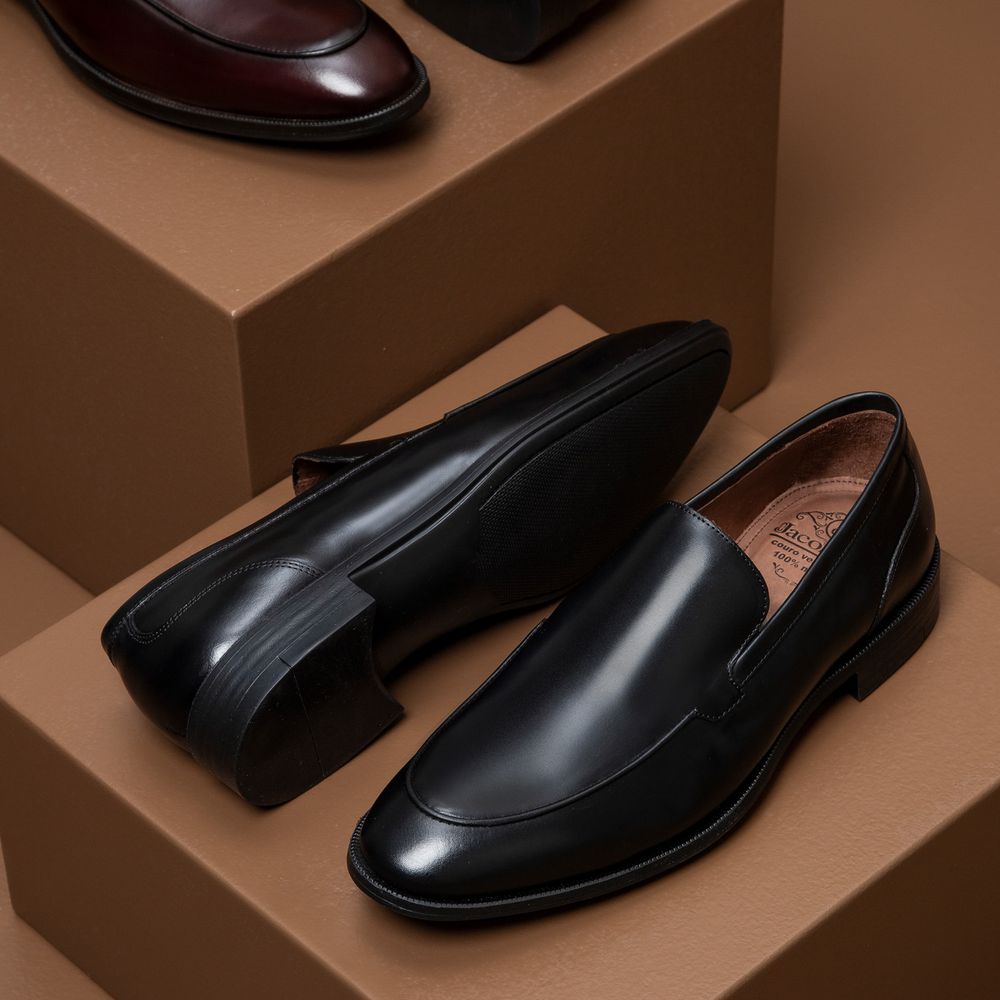 Mocassim Social Veneza Preto