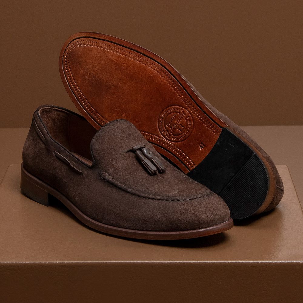 Mocassim Tassel Bergamo Terra