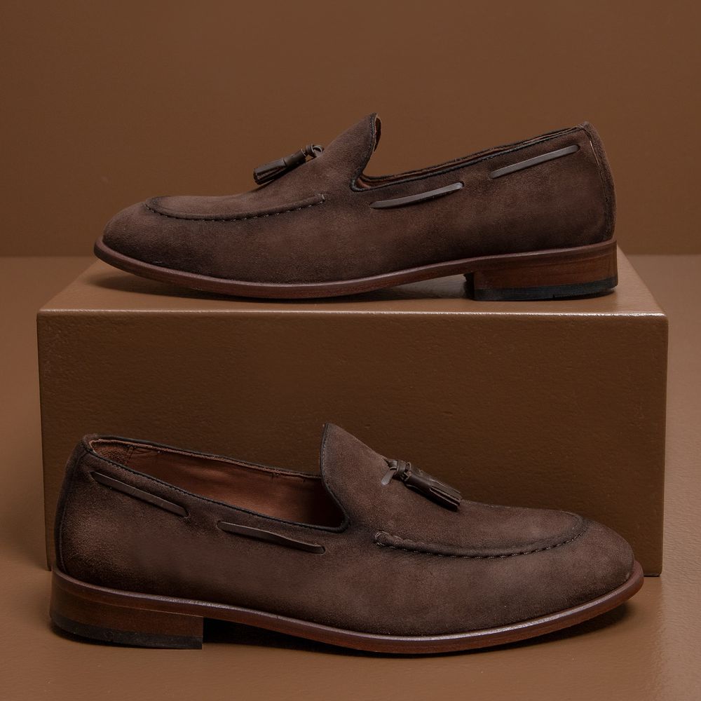 Mocassim Tassel Bergamo Terra