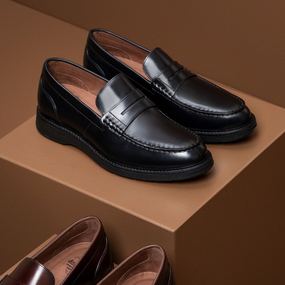 Mocassim Casual Trentino Preto