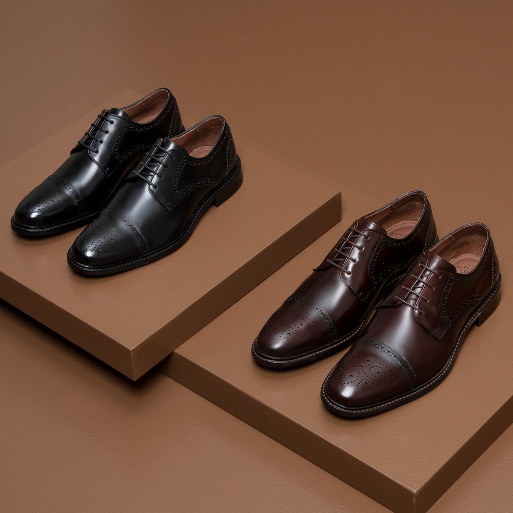 Sapato Derby Brogue Treviso Café