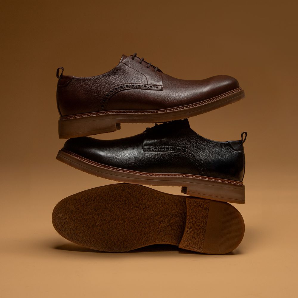 Sapato Derby Montiano Preto