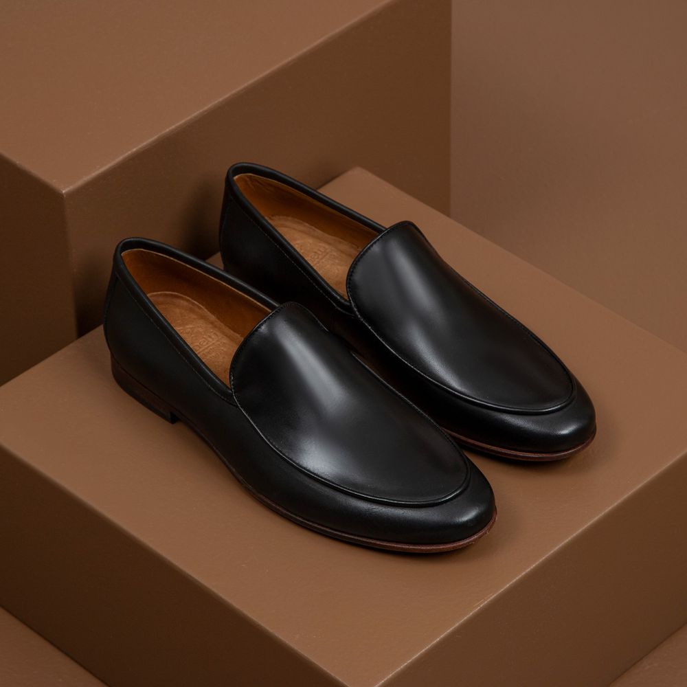 Mocassim Loafer Portofino Preto