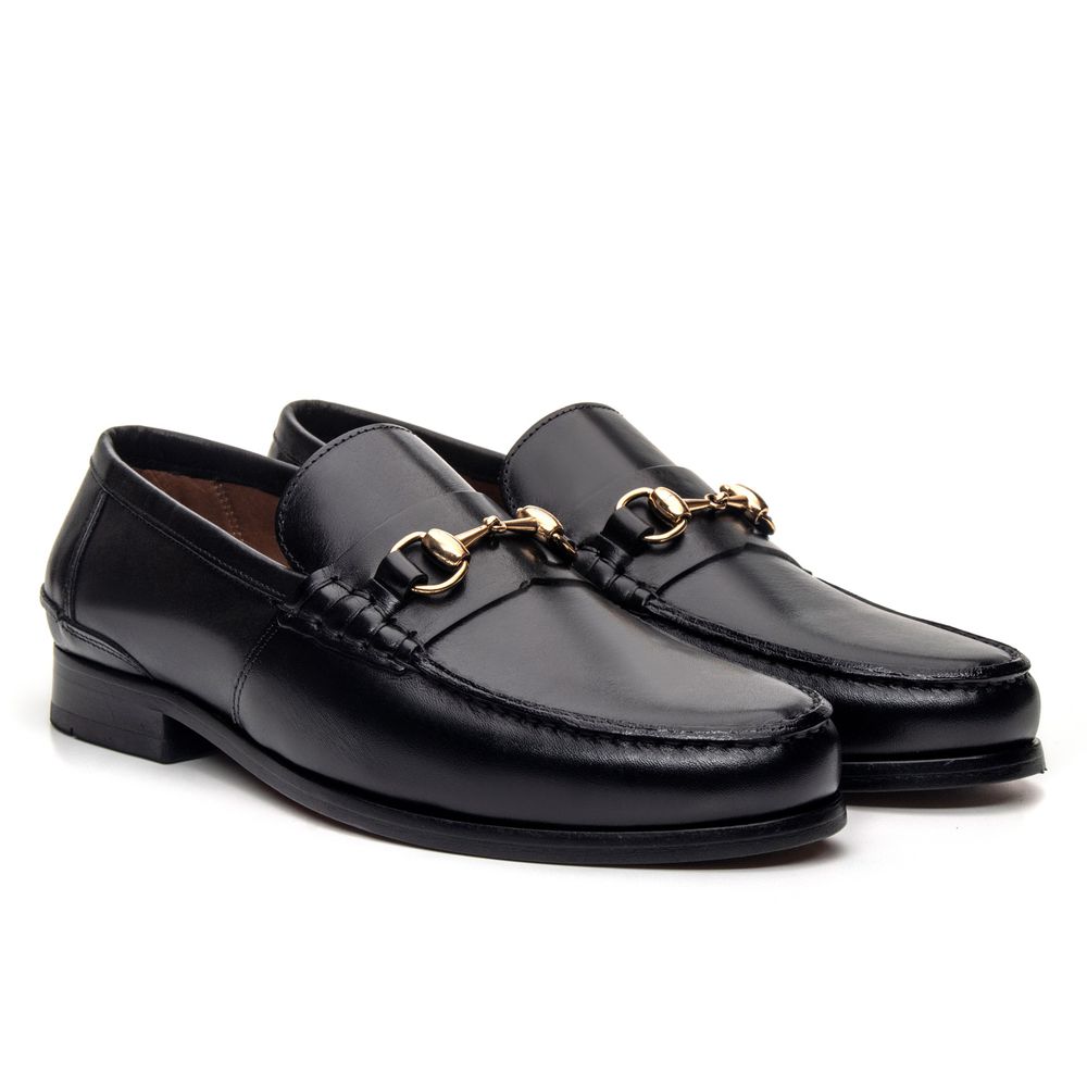 Mocassim Argentino Preto LF01