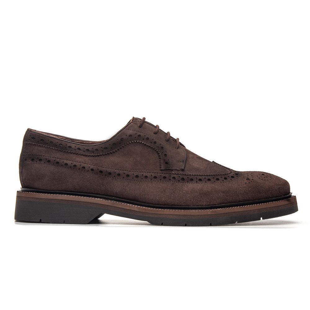 Derby Brogue Casual Abruzzo Chocolate
