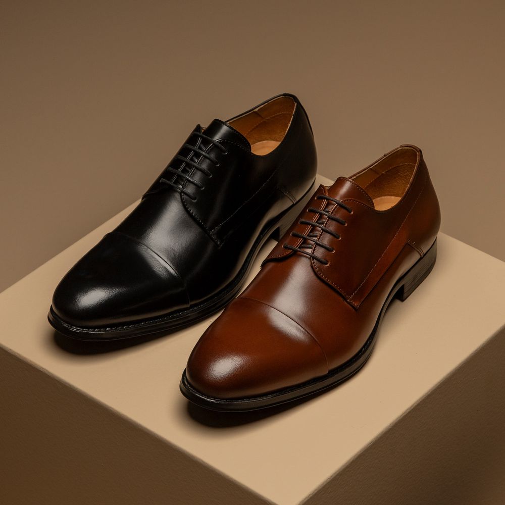 Sapato Social Derby Francesco Preto