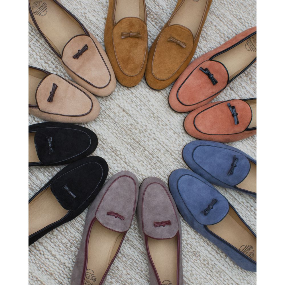 Sapato Feminino Loafer Belgian Lily Bege 