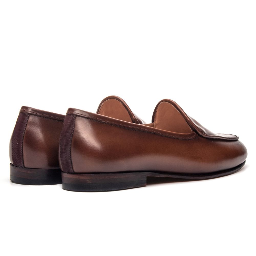 Sapato Feminino Loafer Costanza Castanho