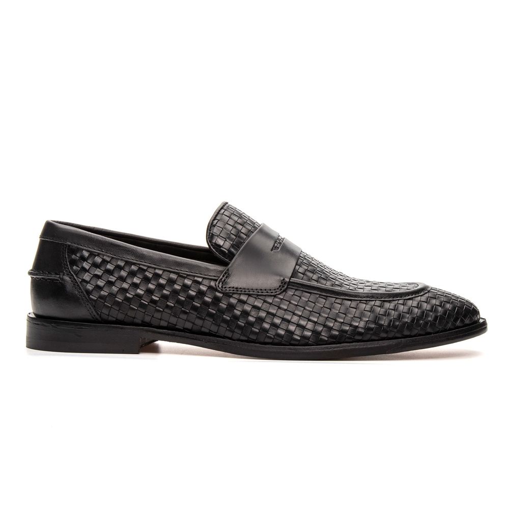 Mocassim Leone Tressê Preto