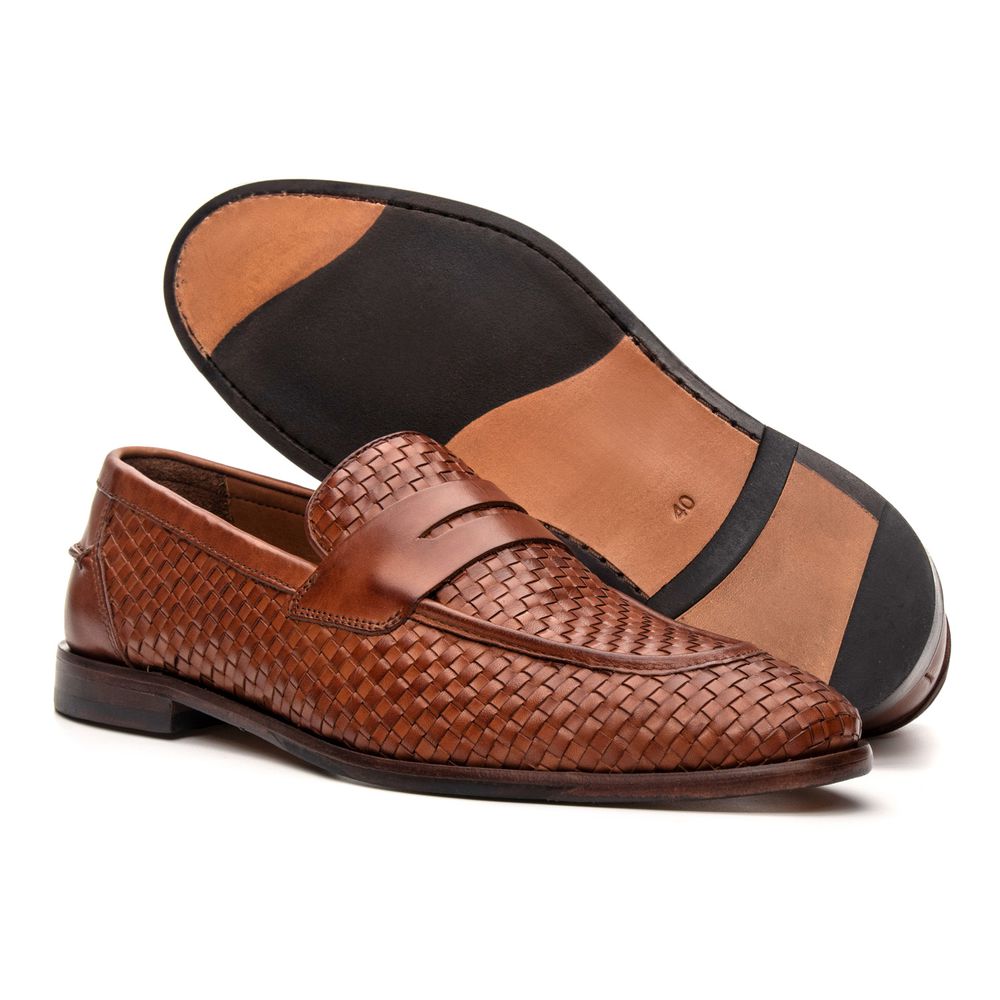 Mocassim Leone Tressê Whisky