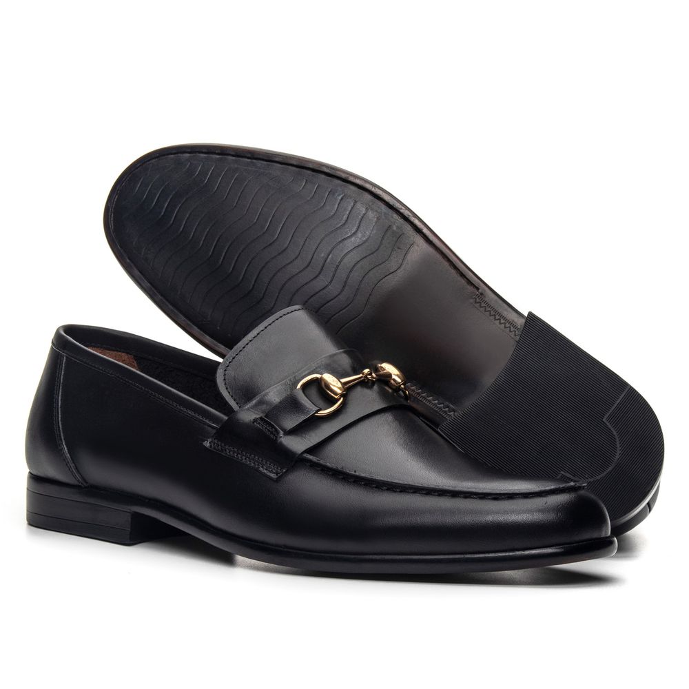 Mocassim Casual Ferrara Preto