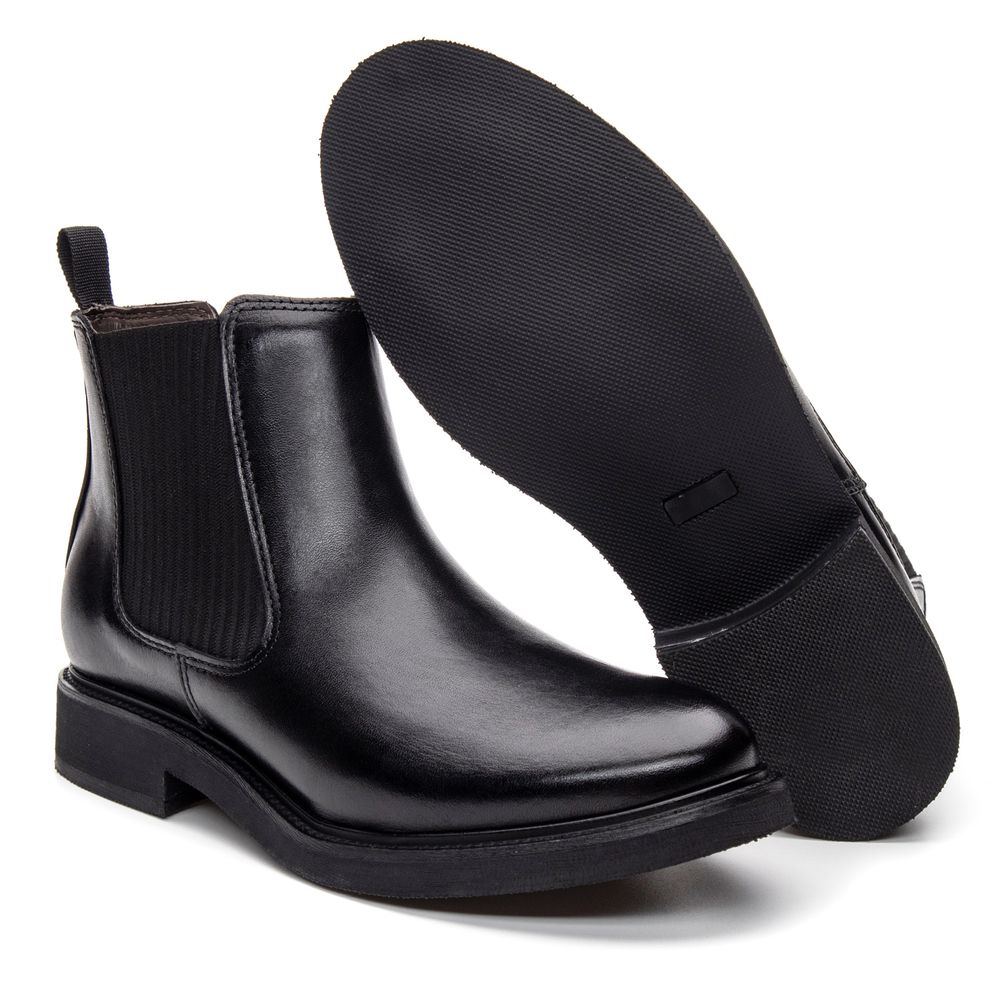Bota Chelsea Feminina Preto 12510