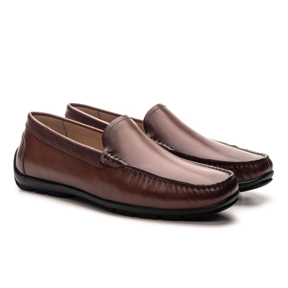 Mocassim Masculino Drive Aventino Whisky