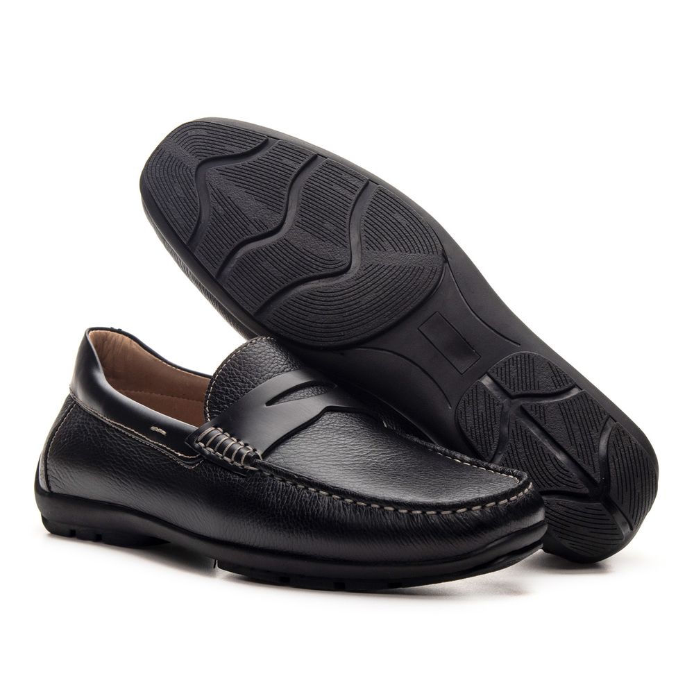 Mocassim Masculino Drive Loreto Floater Preto