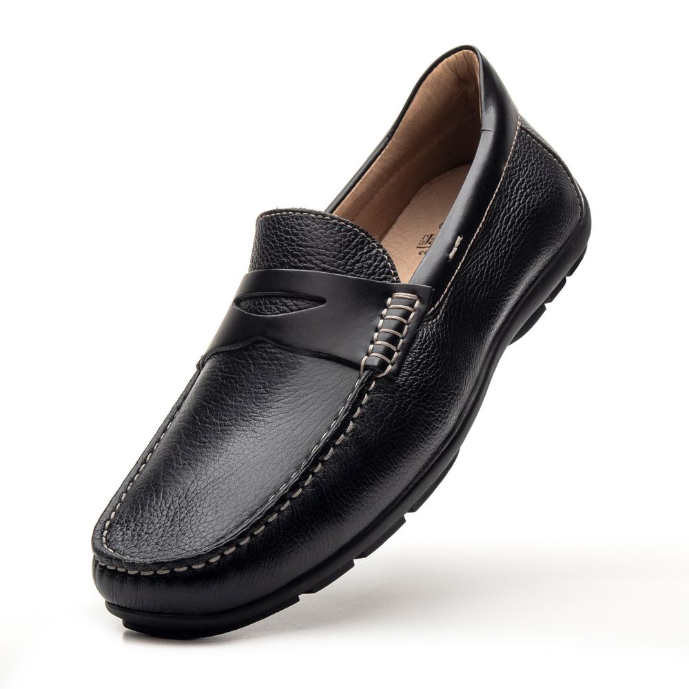 Mocassim Masculino Drive Loreto Floater Preto