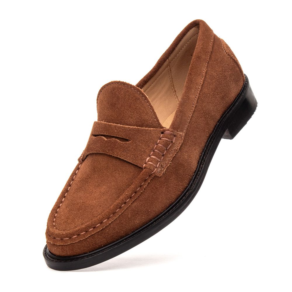Mocassim Feminino Ornella Havana Suede