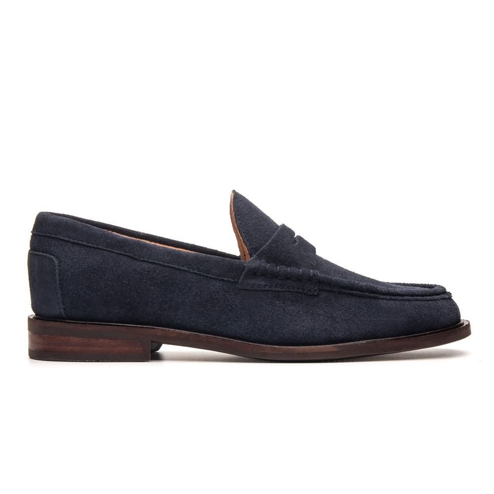Mocassim Feminino Ornella Suede Navy