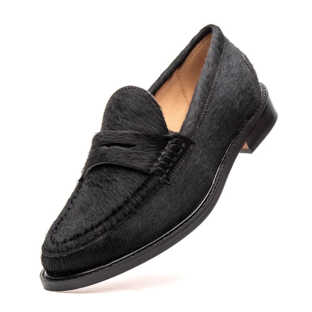Mocassim Feminino Ornella Pelo Preto