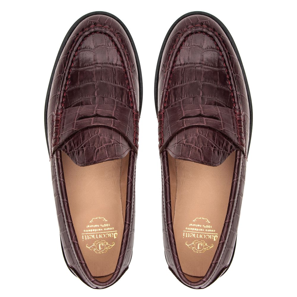 Mocassim Feminino Ornella Vinho