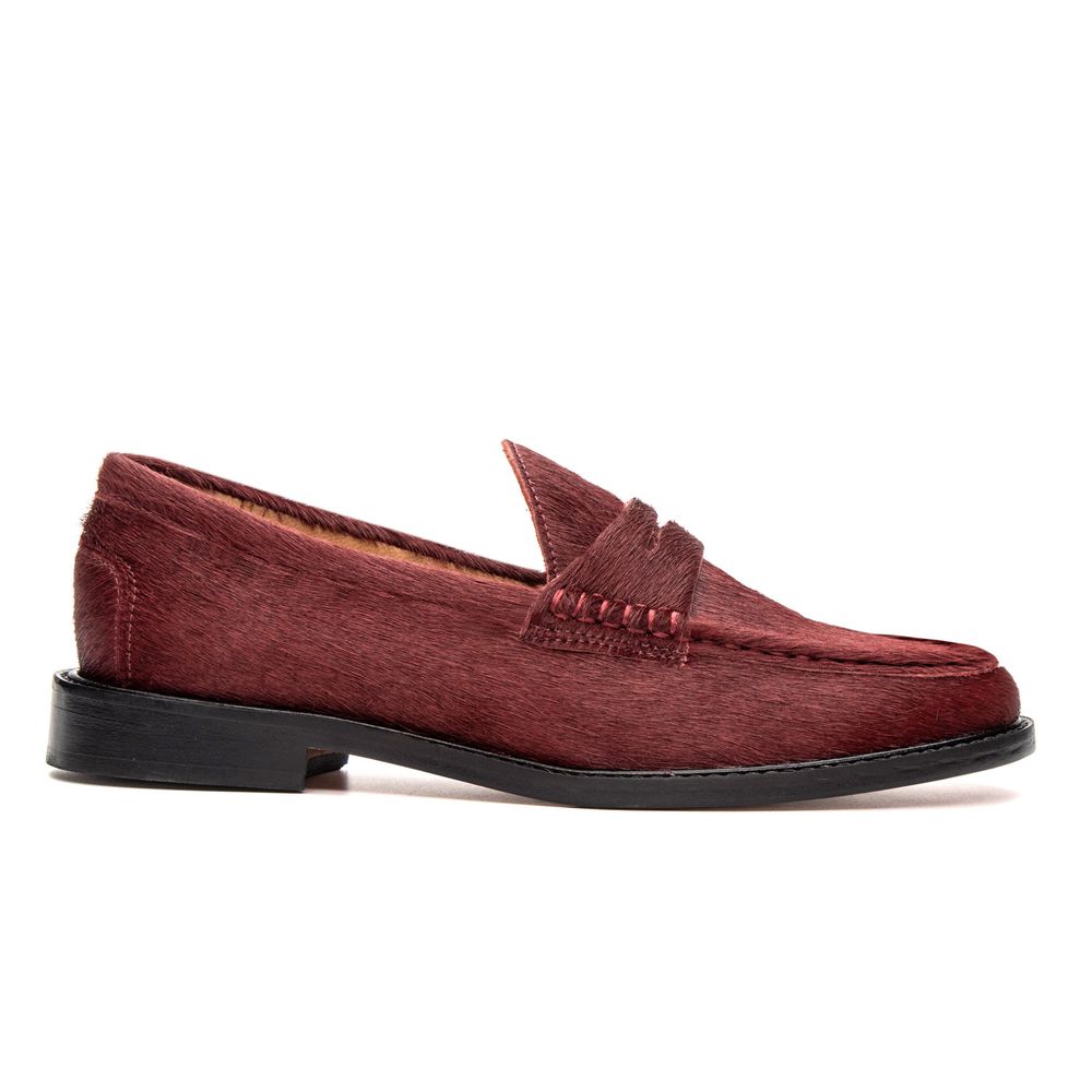 Mocassim Feminino Ornella Pelo Vinho