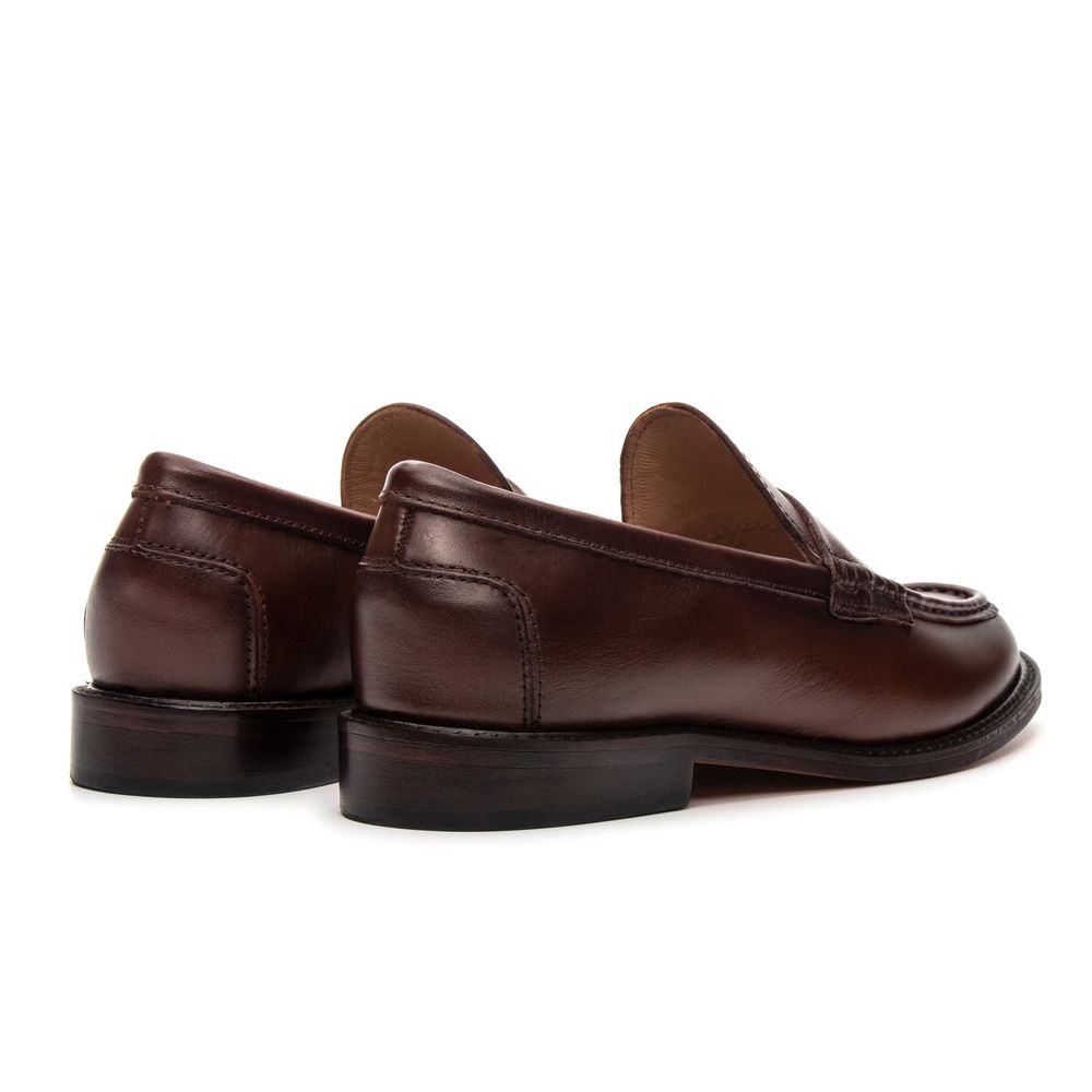 Mocassim Feminino Ornella Couro Whisky