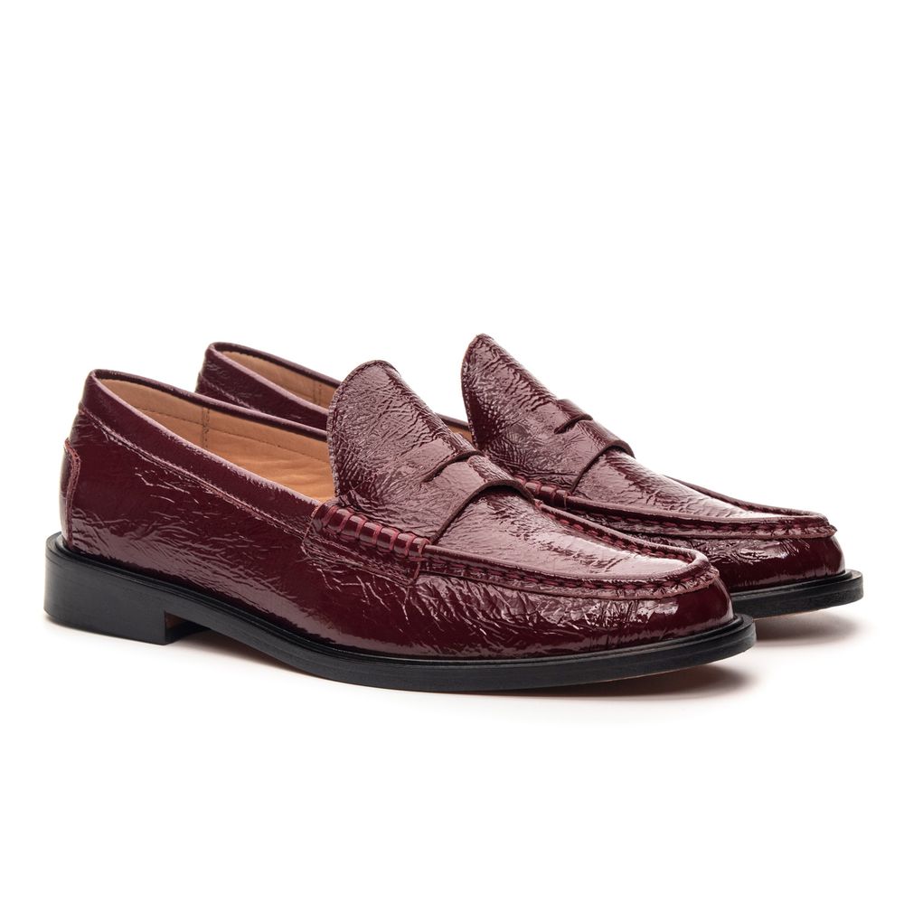 Mocassim Feminino Ornella Wine 