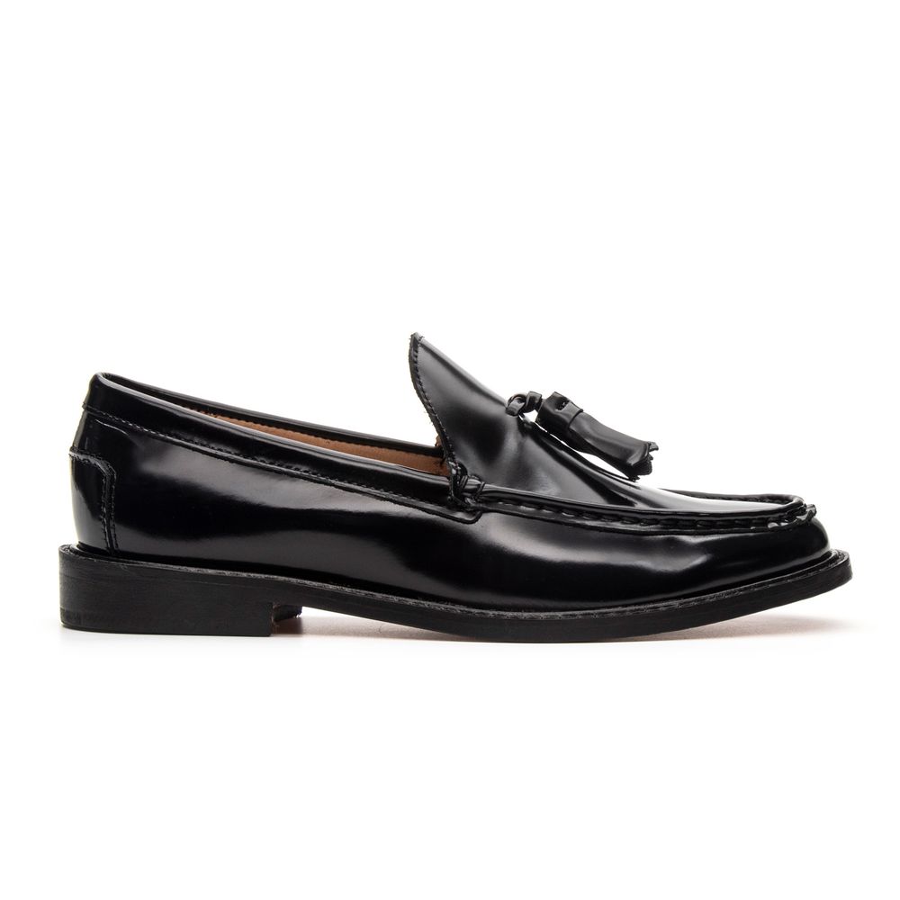 Mocassim Tassel Feminino Donatella Preto