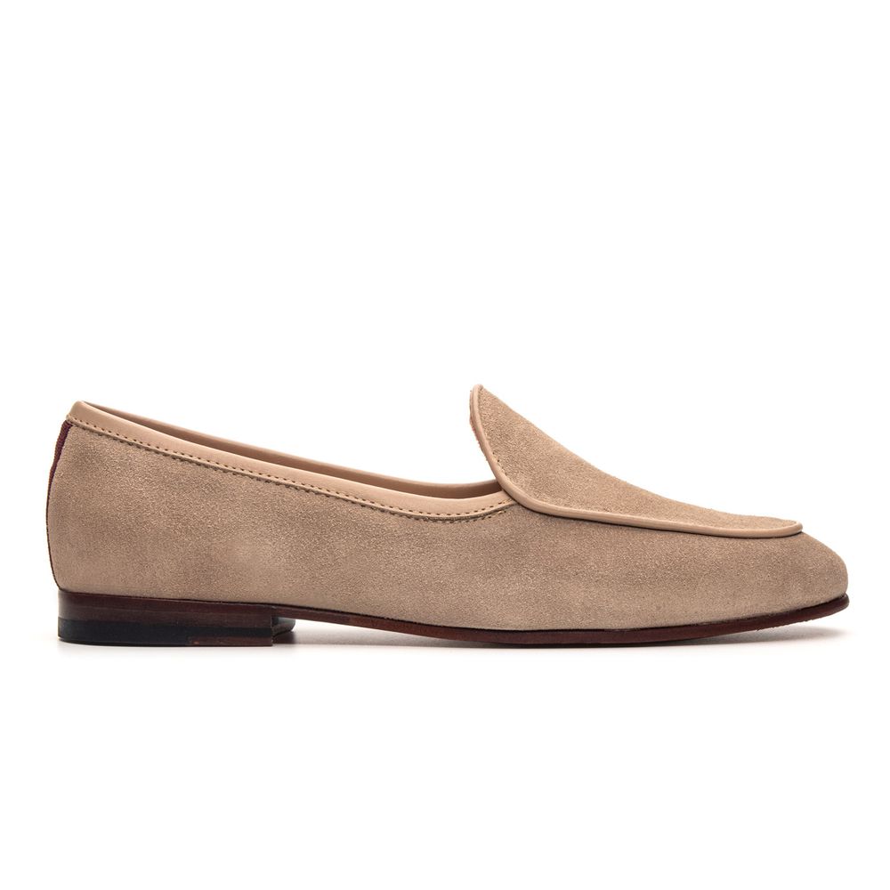 Sapato Feminino Loafer Costanza Gengibre