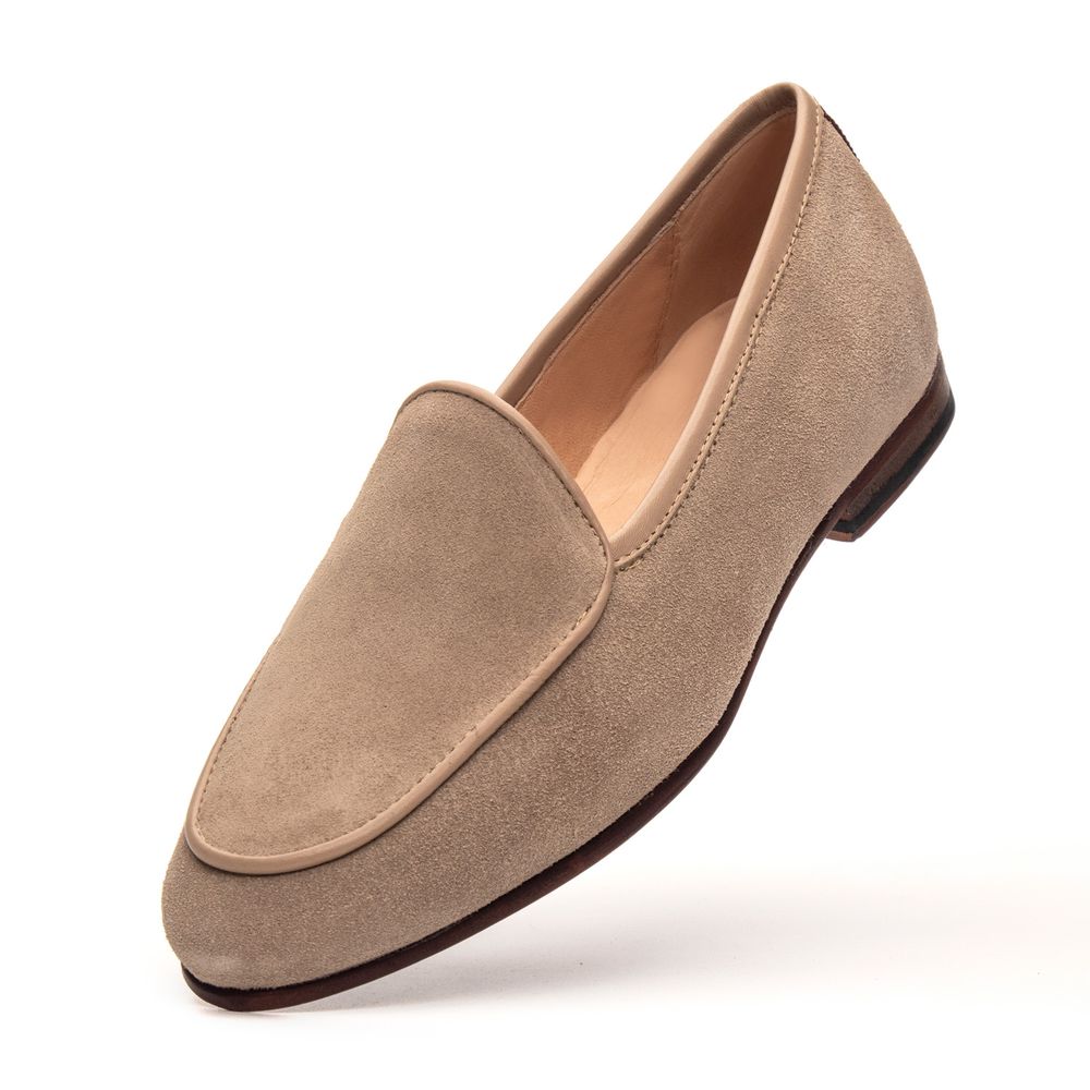 Sapato Feminino Loafer Costanza Gengibre