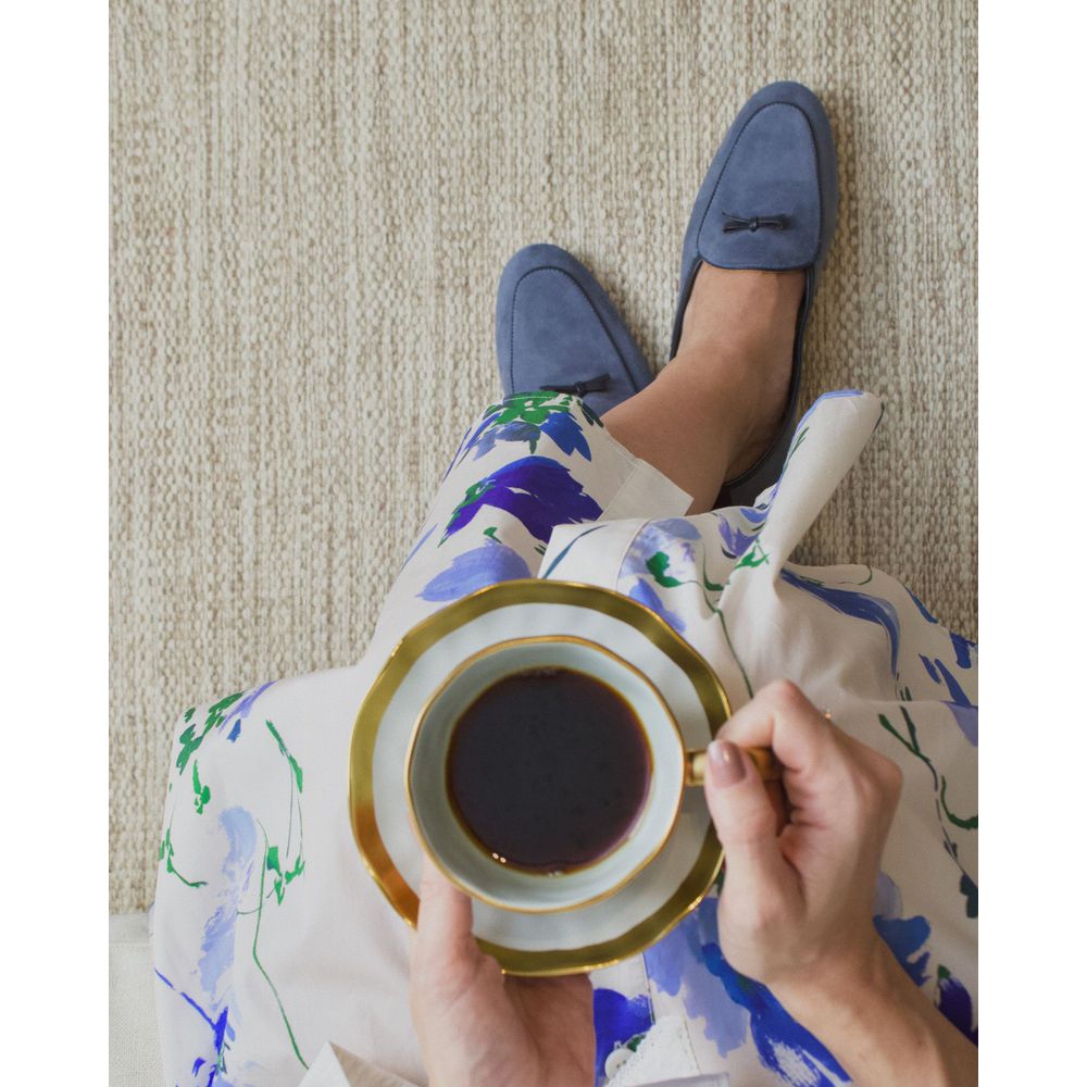 Sapato Feminino Loafer Belgian Lily Azul 
