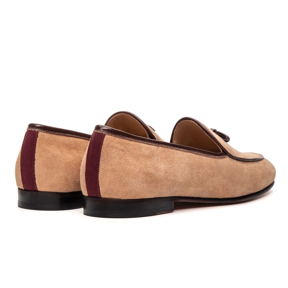 Sapato Feminino Loafer Belgian Lily Bege 