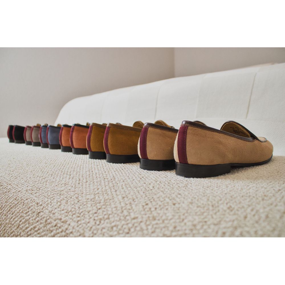 Sapato Feminino Loafer Belgian Lily Bege 