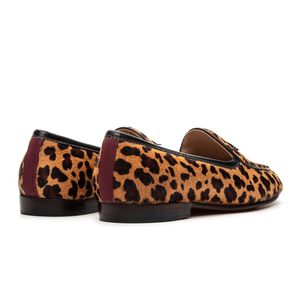 Sapato Feminino Loafer Belgian Lily Onça