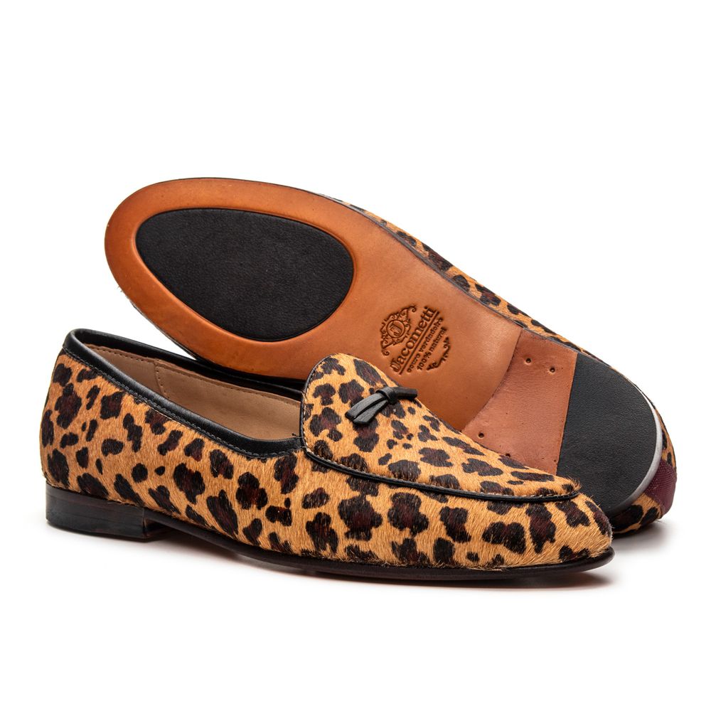 Sapato Feminino Loafer Belgian Lily Onça