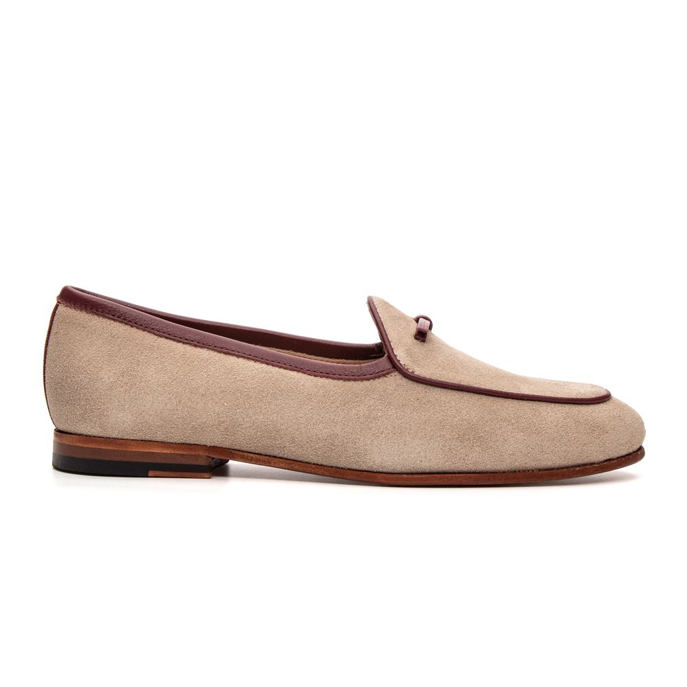Sapato Feminino Loafer Belgian Lily Bege Copia