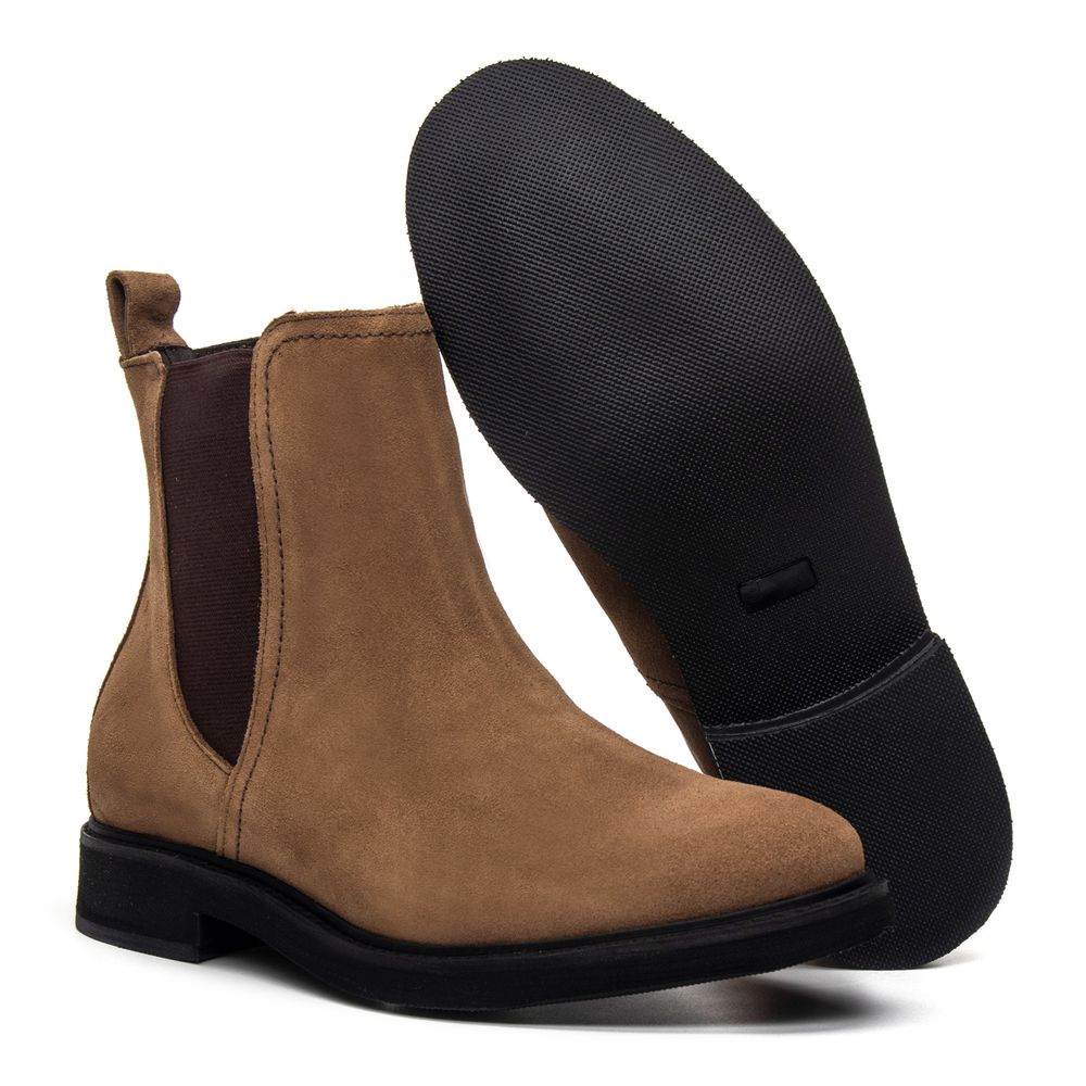 Bota Chelsea Feminina Piemonte Bronze