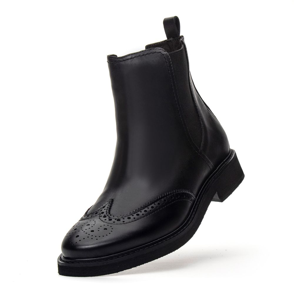 Bota Chelsea Feminina Arcade Preta
