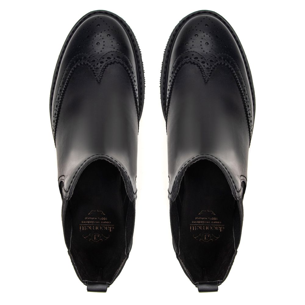 Bota Chelsea Feminina Arcade Preta