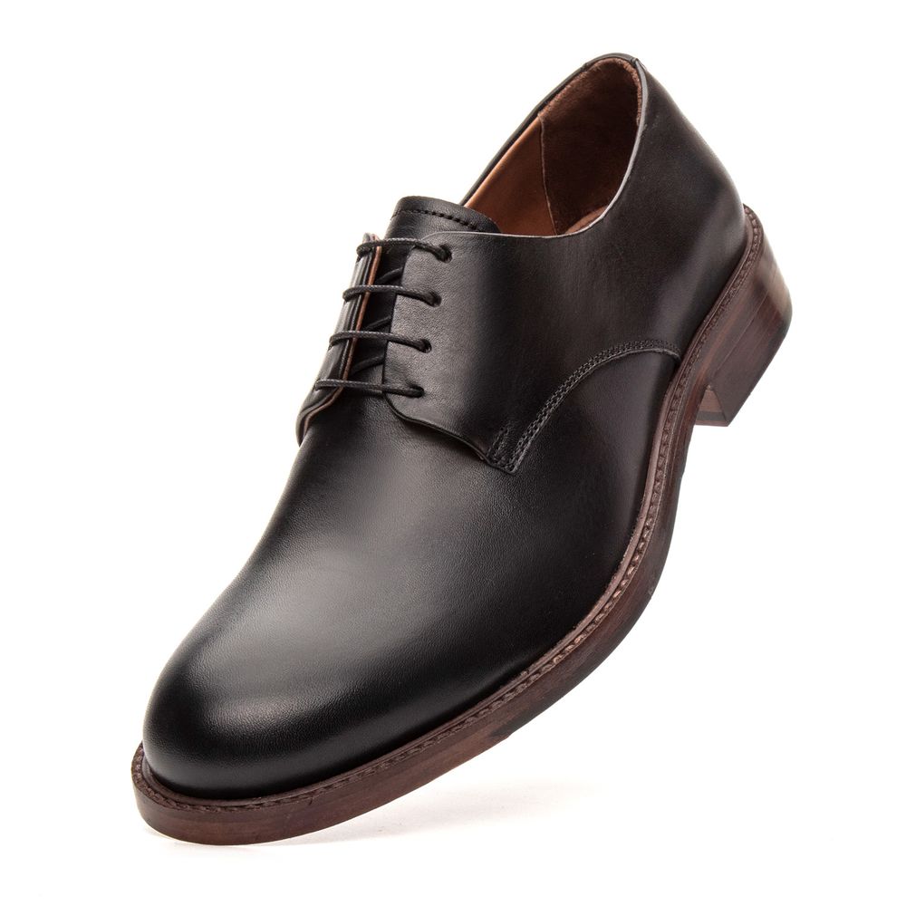 Sapato Social Derby Manzoni Preto