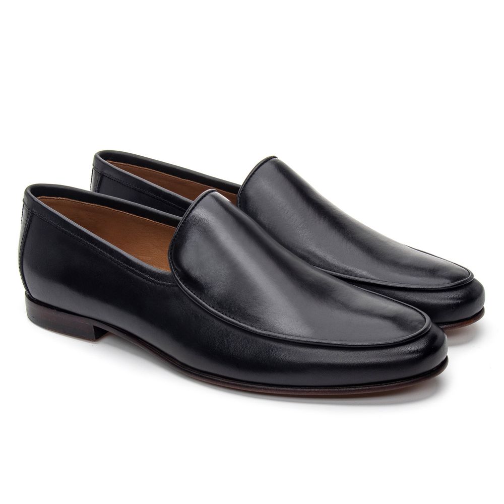 Mocassim Loafer Portofino Preto