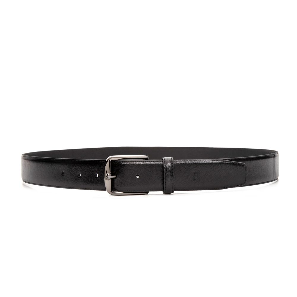 Cinto Masculino Lorenzo Couro Pelica Preto
