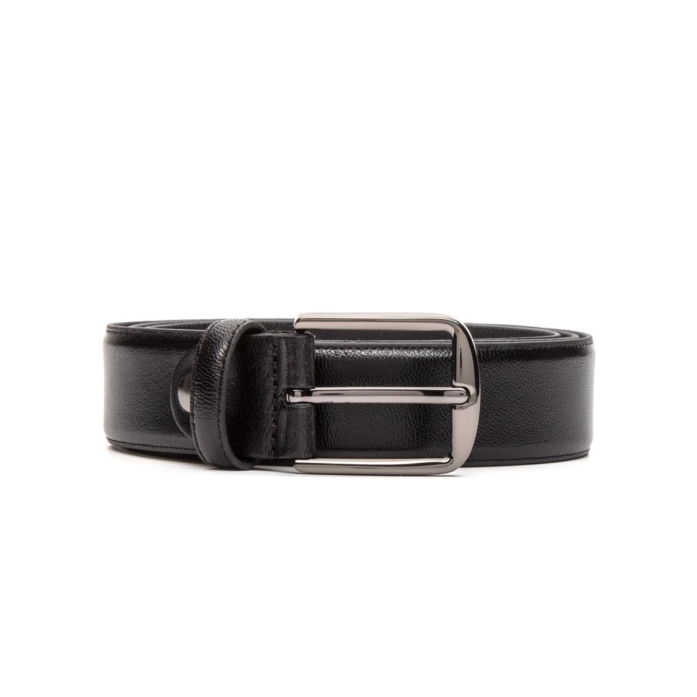 Cinto Masculino Lorenzo Couro Pelica Preto