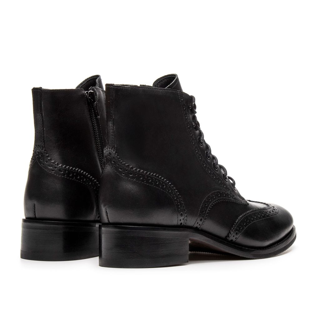 Coturno Feminino Padova Preto Solado Top Rubber