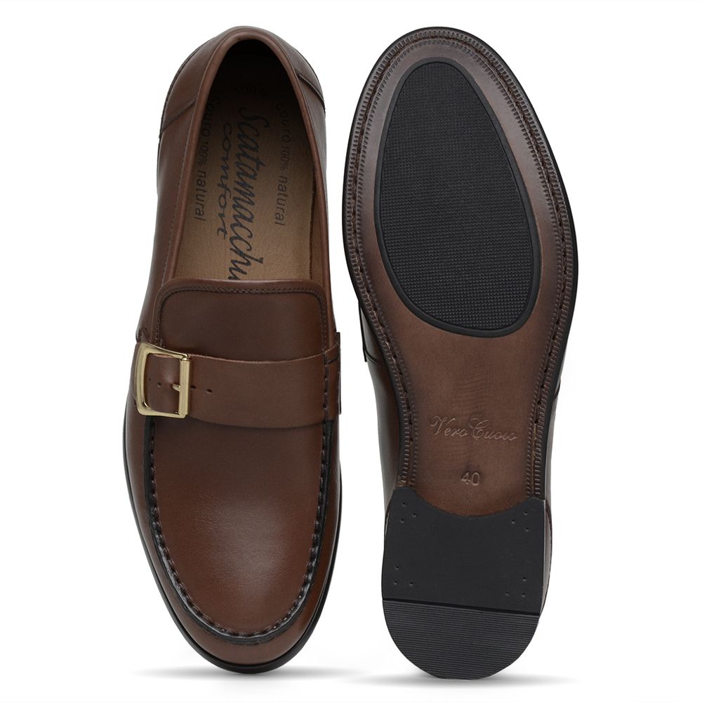 Mocassim Argentino Havana com Fivela 4301
